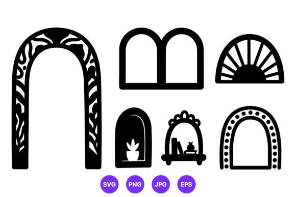 Black Arch Window Silhouettes Guide