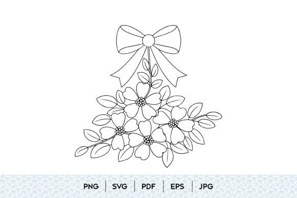 Evaluating the Floral Bow Bouquet SVG Design for Creative Projects