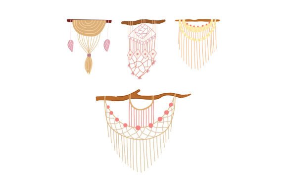 Handcrafted Macrame Wall Hangings Bringi: Elevating Interiors with Natural Textures