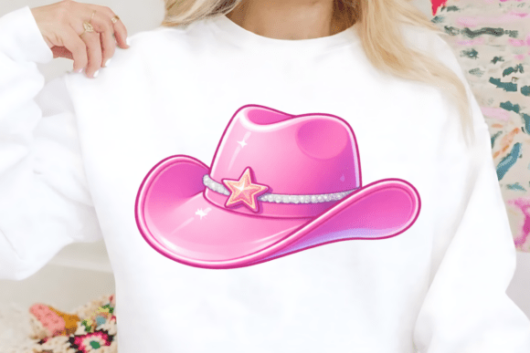 Pink Cowgirl Hat PNG: Cute Western Style