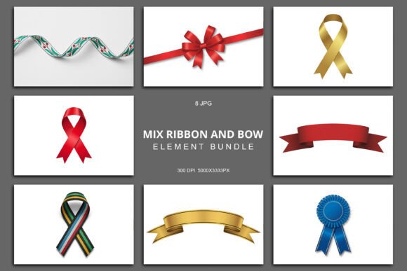 Ribbon and Bow Element Bundle Guide