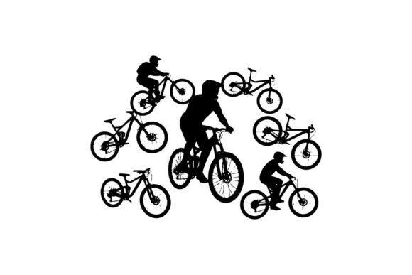 Silhouette Cyclists Racing in Dynamic Ci: A Practical Asset Evaluation