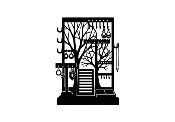 Silhouette Jewelry Organizer with Tree: A Practical Guide to Design and Utility