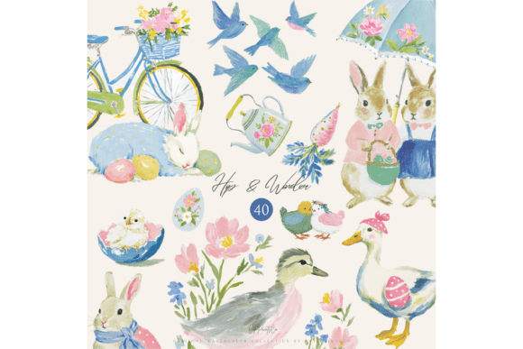 Spring Easter Watercolor Animals Clipart: A Guide to Quality and Usability