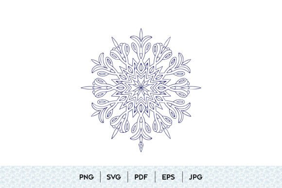 Unlocking Creative Potential with Snowflake Mandala SVG Design