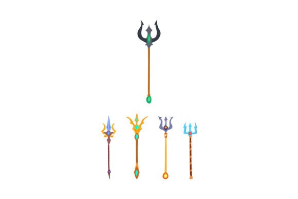 Unlocking Creative Potential with the Fantasy Tridents Collection Magical Weapons